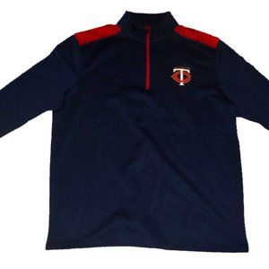 MLB Minnesota Twins Half-Zip Pullover Jacket